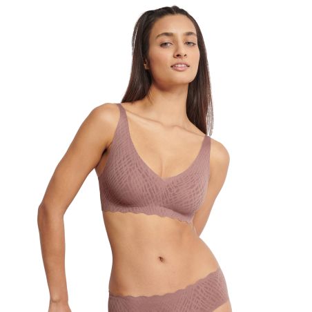 Sloggi Zero Feel Bliss Soft Bra Cacao