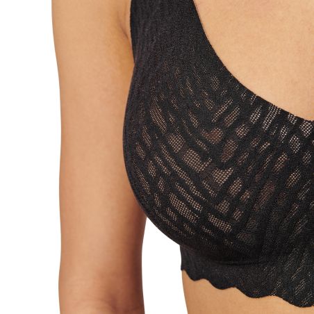 Sloggi Zero Feel Bliss Soft Bra Zwart