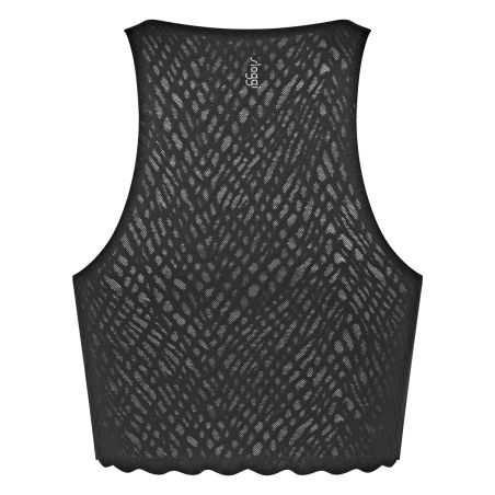 Sloggi Zero Feel Bliss Crop Top Zwart