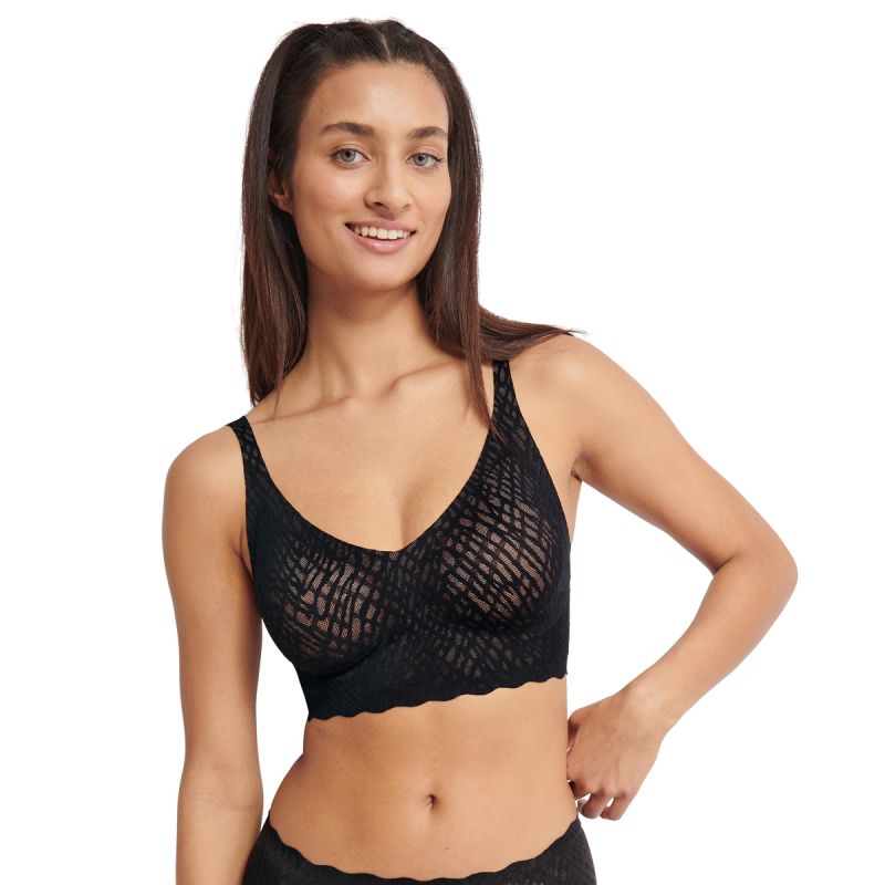 Sloggi Zero Feel Bliss Bralette Zwart