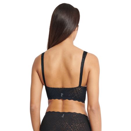 Sloggi Zero Feel Bliss Bralette Zwart Sloggi Zero Feel Bliss Bralette Zwart