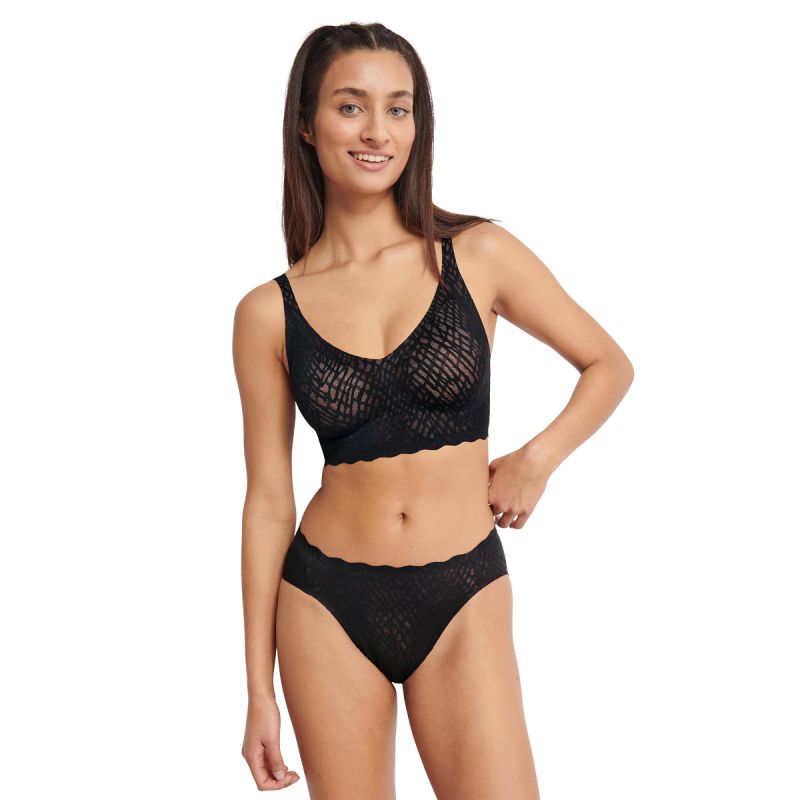 Sloggi Zero Feel Bliss Bralette Zwart