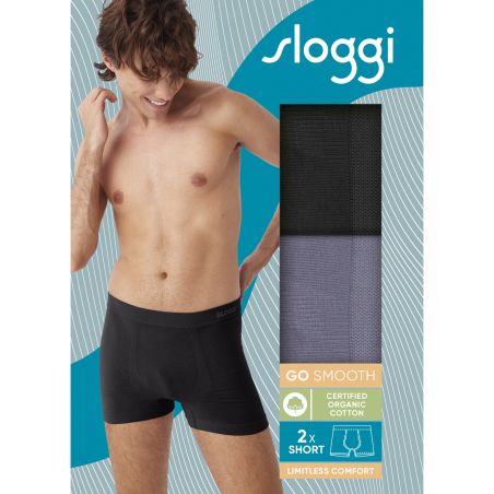 Sloggi Men GO Smooth Short 2Pack M014