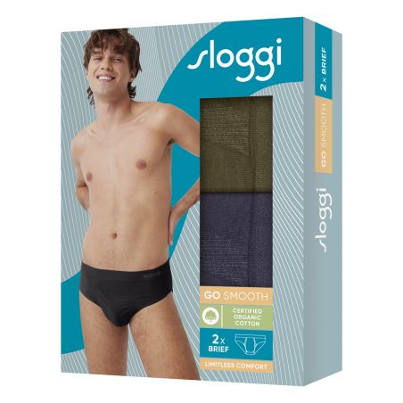 Sloggi Men GO Smooth Brief 2Pack M010 Sloggi Men GO Smooth Brief 2Pack M010