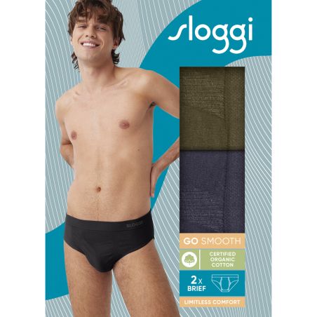 Sloggi Men GO Smooth Brief 2Pack M010 Sloggi Men GO Smooth Brief 2Pack M010