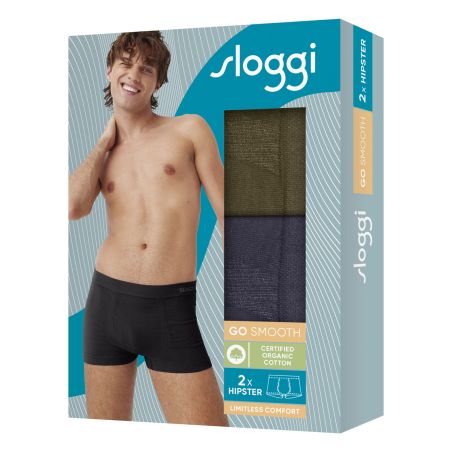 Sloggi Men GO Smooth Hipster 2Pack M010 Sloggi Men GO Smooth Hipster 2Pack M010