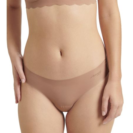 Sloggi Dames Zero Microfibre 2.0 Hip-StringCameo Brown