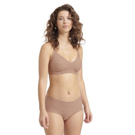 Sloggi Dames Zero Modal 2.0 Short Cameo Brown