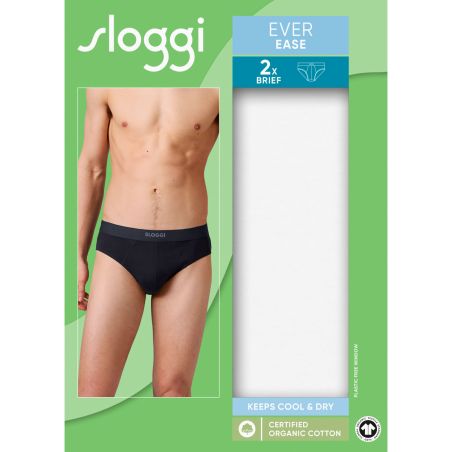 Sloggi Men Ever Ease Brief 2Pack Wit