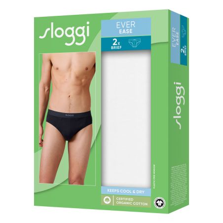 Sloggi Men Ever Ease Brief 2Pack Wit