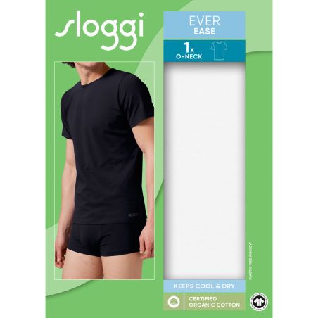 Sloggi Heren Ever Ease O-Neck Wit