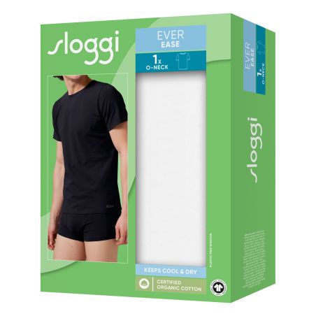 Sloggi Heren Ever Ease O-Neck Wit