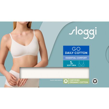 sloggi GO Daily Cotton Soft bra Ivoor