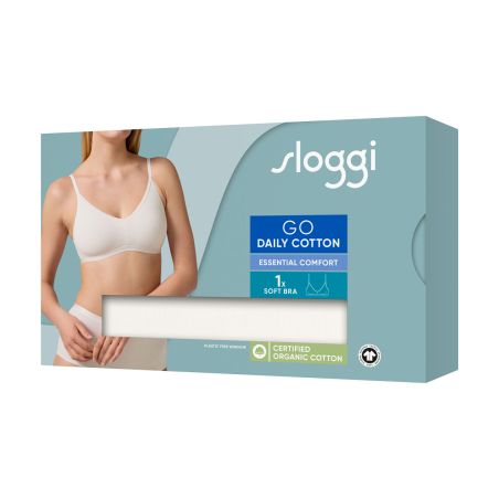 sloggi GO Daily Cotton Soft bra Ivoor