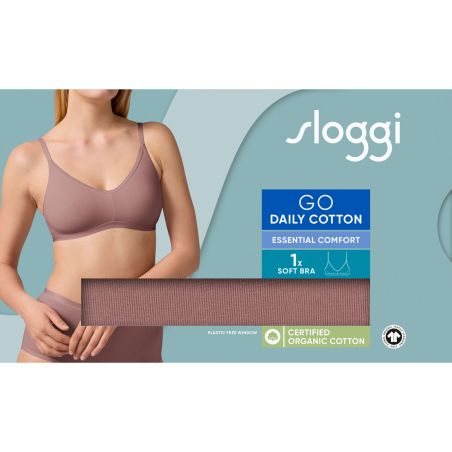 sloggi GO Daily Cotton Soft bra Cacao