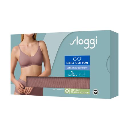 sloggi GO Daily Cotton Soft bra Cacao
