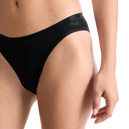 sloggi GO Daily Cotton Mini 3P Zwart