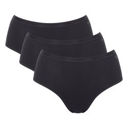 sloggi GO Daily Cotton Midi 3P Zwart