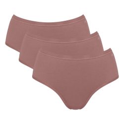 sloggi GO Daily Cotton Midi 3P Cacao