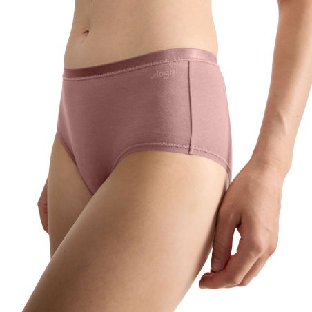 sloggi GO Daily Cotton Midi 3P Cacao