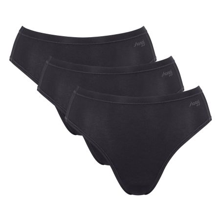 sloggi GO Daily Cotton Tai 3P Zwart