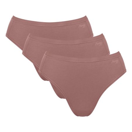 sloggi GO Daily Cotton Tai 3P Cacao