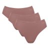 Sloggi Dames GO Daily Cotton Tai 3Pack Cacao