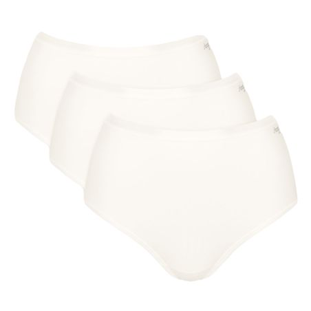 sloggi GO Daily Cotton Highwaist 3P Ivoor