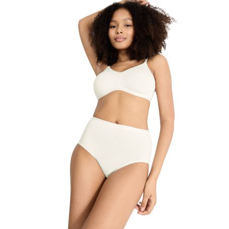 sloggi GO Daily Cotton Highwaist 3P Ivoor