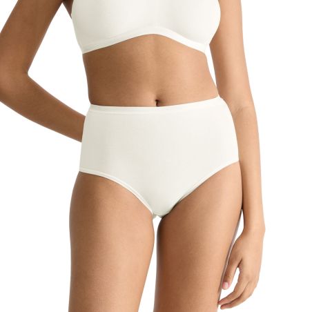 sloggi GO Daily Cotton Highwaist 3P Ivoor