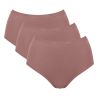 Sloggi Dames GO Daily Cotton Highwaist 3Pack Cacao