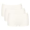 Sloggi Dames GO Daily Cotton Short 3Pack Ivoor
