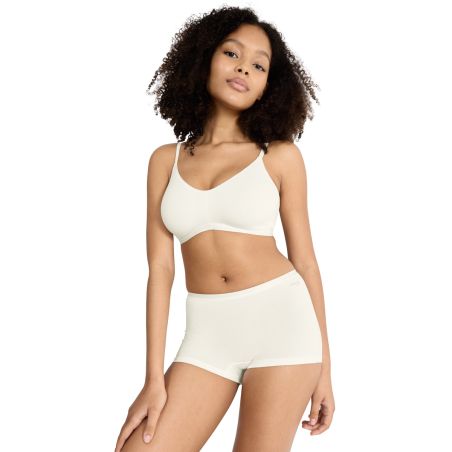 sloggi GO Daily Cotton Short 3P Ivoor