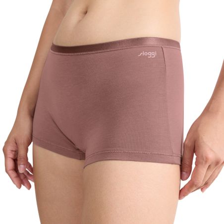 sloggi GO Daily Cotton Short 3P Cacao
