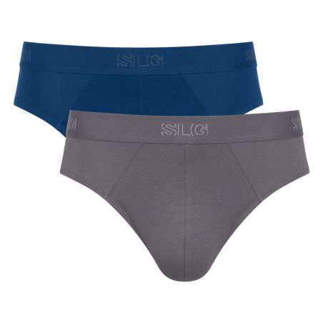 Sloggi SLG Base Brief C2P Grijs Navy V001