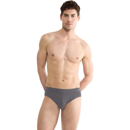Sloggi SLG Base Brief C2P Gris Bleu V001