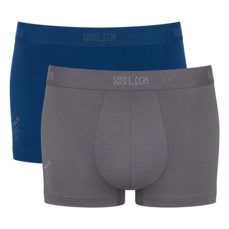 Sloggi SLG Base Trunk Short C2P Grijs Navy V001