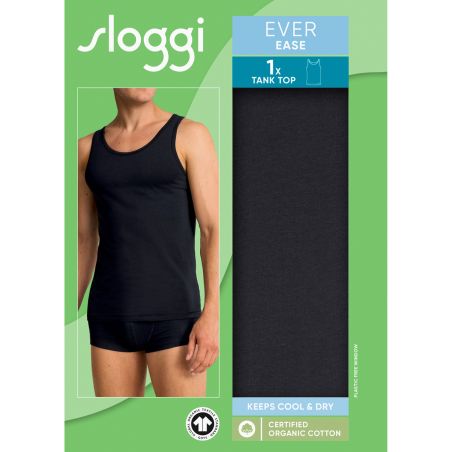 Sloggi Men Ever Ease Tank Top Zwart