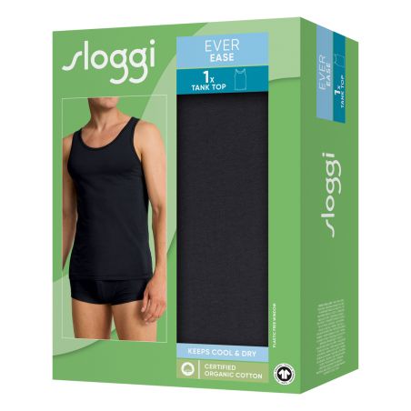 Sloggi Men Ever Ease Tank Top Zwart