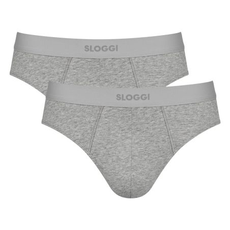 Sloggi Men Ever Ease Brief 2Pack Grijs