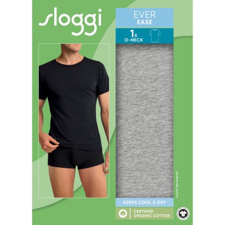 Sloggi Homme Ever Ease O-Neck Chemise Gris