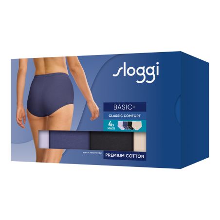 Sloggi Femme Basic Maxi Culotte 4 pack C4P V020 3+1 gratui