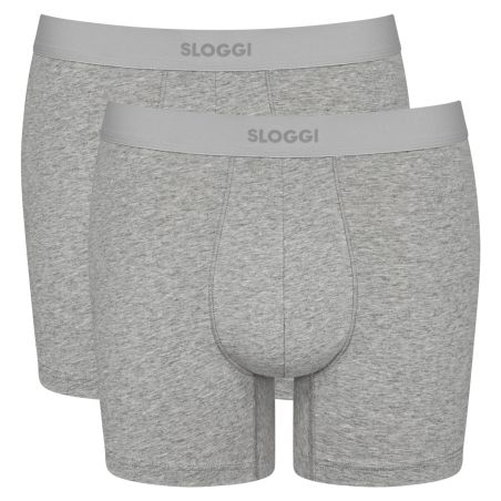 Sloggi Men Ever Ease Short 2Pack Grijs