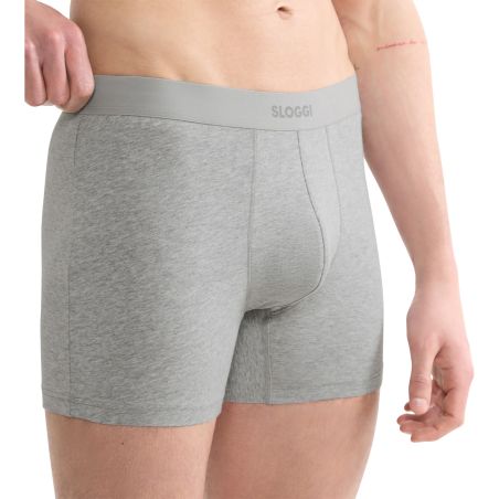 Sloggi Men Ever Ease Short 2Pack Grijs