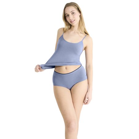 Sloggi GO Sence Highwaist Maxi 2Pack Blue Shadow