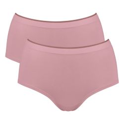Sloggi GO Sence Highwaist Maxi 2Pack Tea Rose