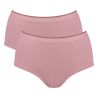 Sloggi Dames GO Sense Highwaist Maxi 2Pack Tea Rose