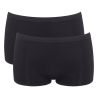 Sloggi Dames GO Sense Short 2Pack Zwart