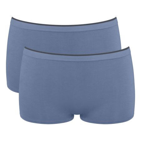 Sloggi GO Sence Short 2Pack Blue Shadow