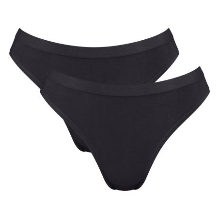 Sloggi GO Sence High Leg 2Pack Zwart